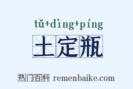 土定瓶是什么意思的图片